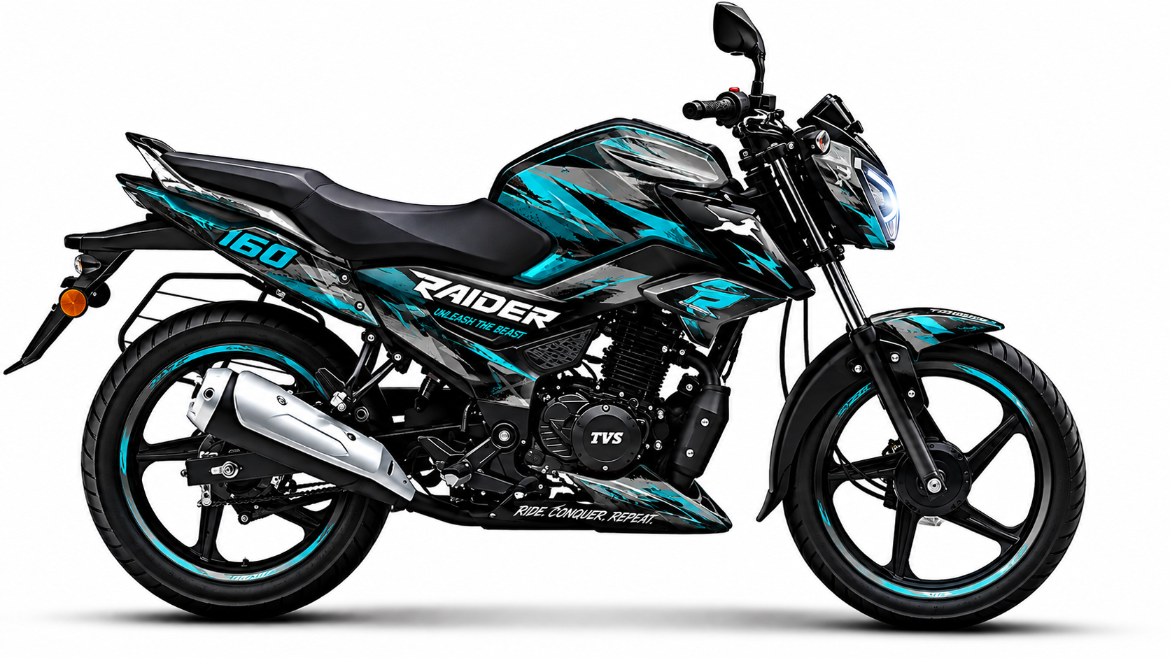 Decal kit for tvs raider 125