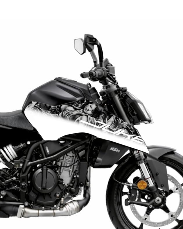 KTM DUKE B&W Wrap Kit
