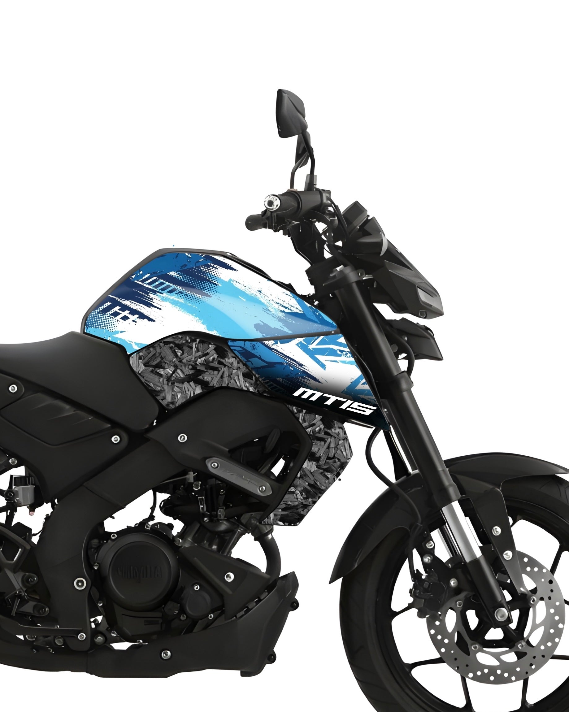 MT-15 Aqua-Blue Wrap kit