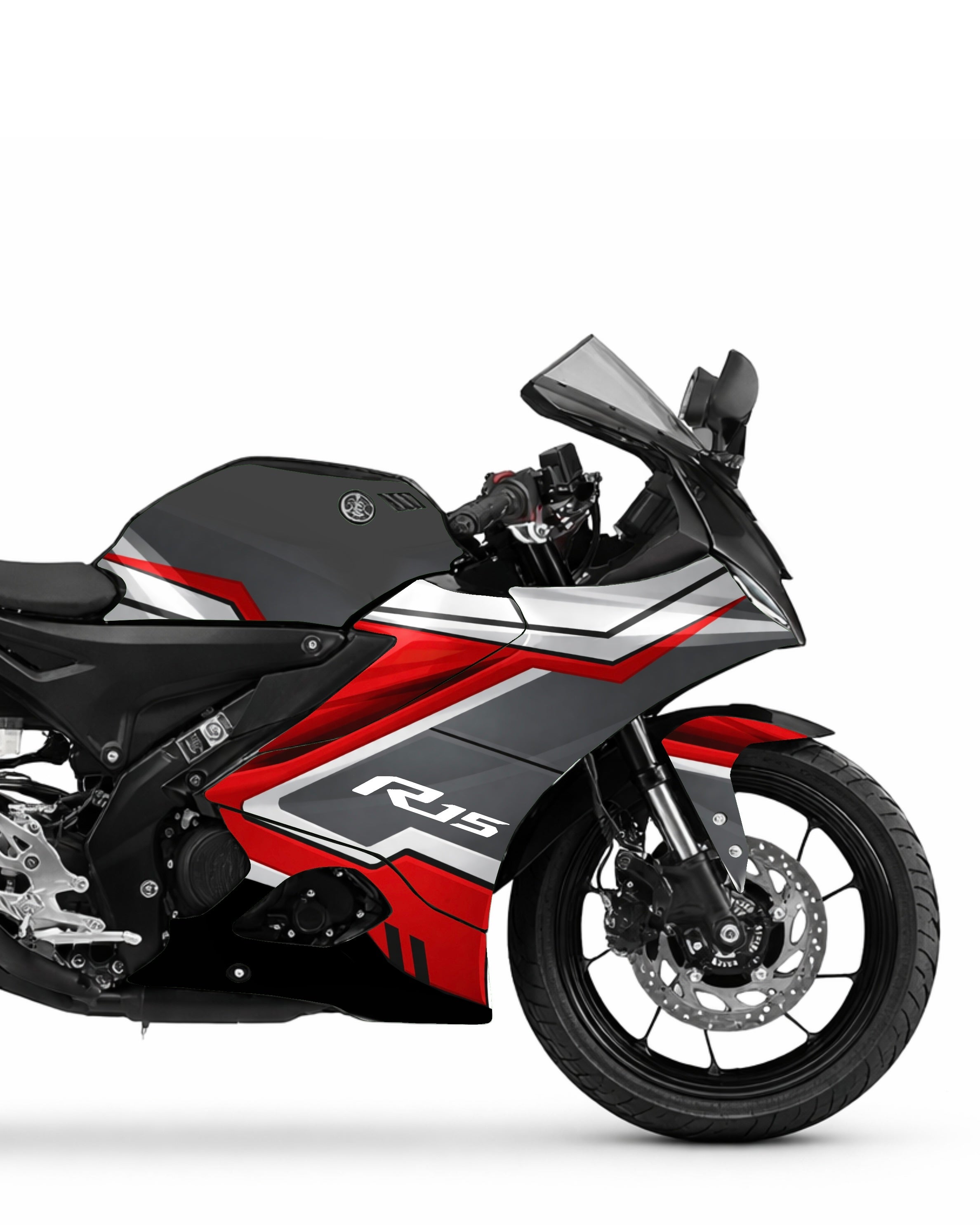 R15 V4 Urban Redline Wrap Kit