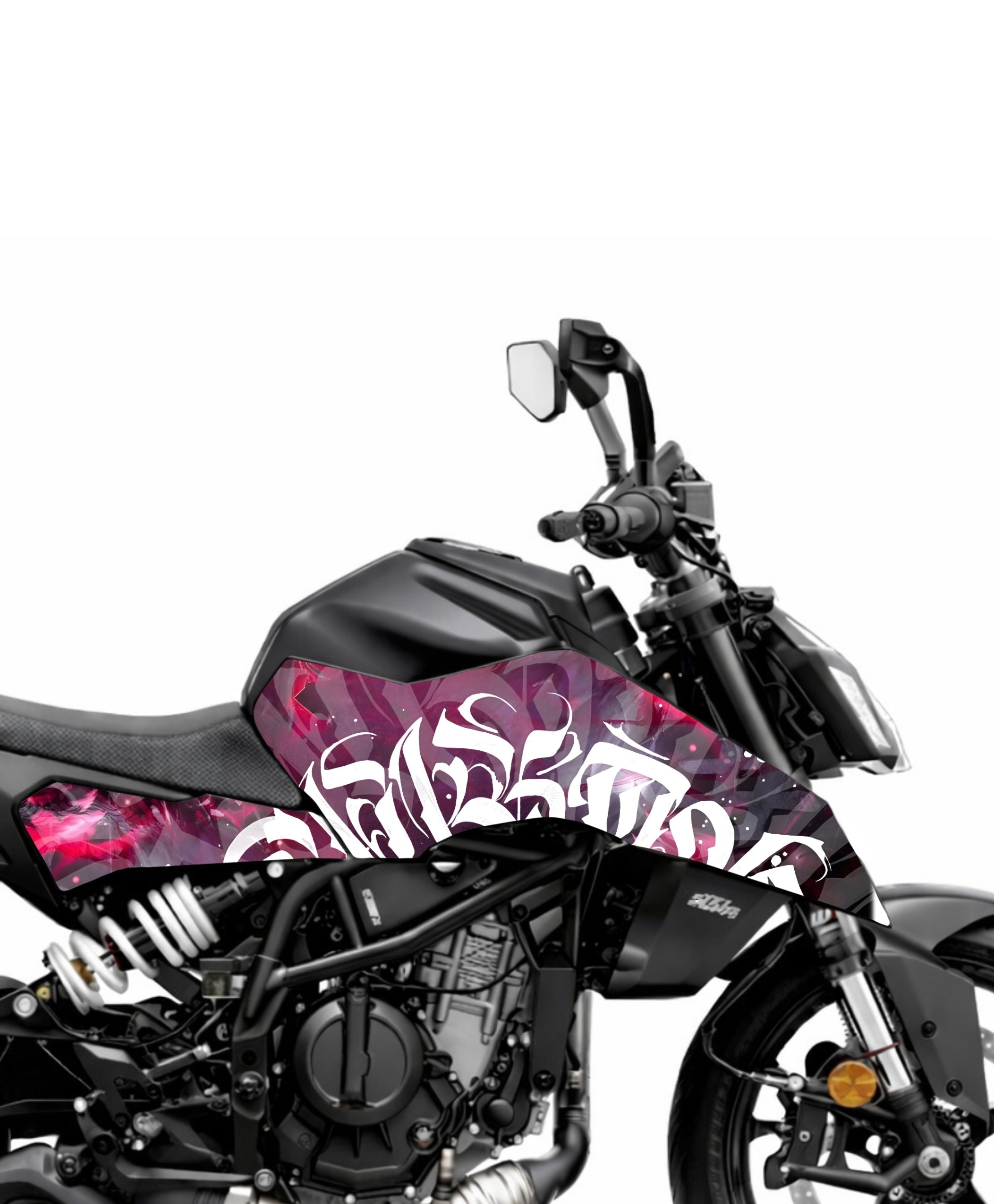 Duke Gen 3 Crimson Graffiti Wrap Kit