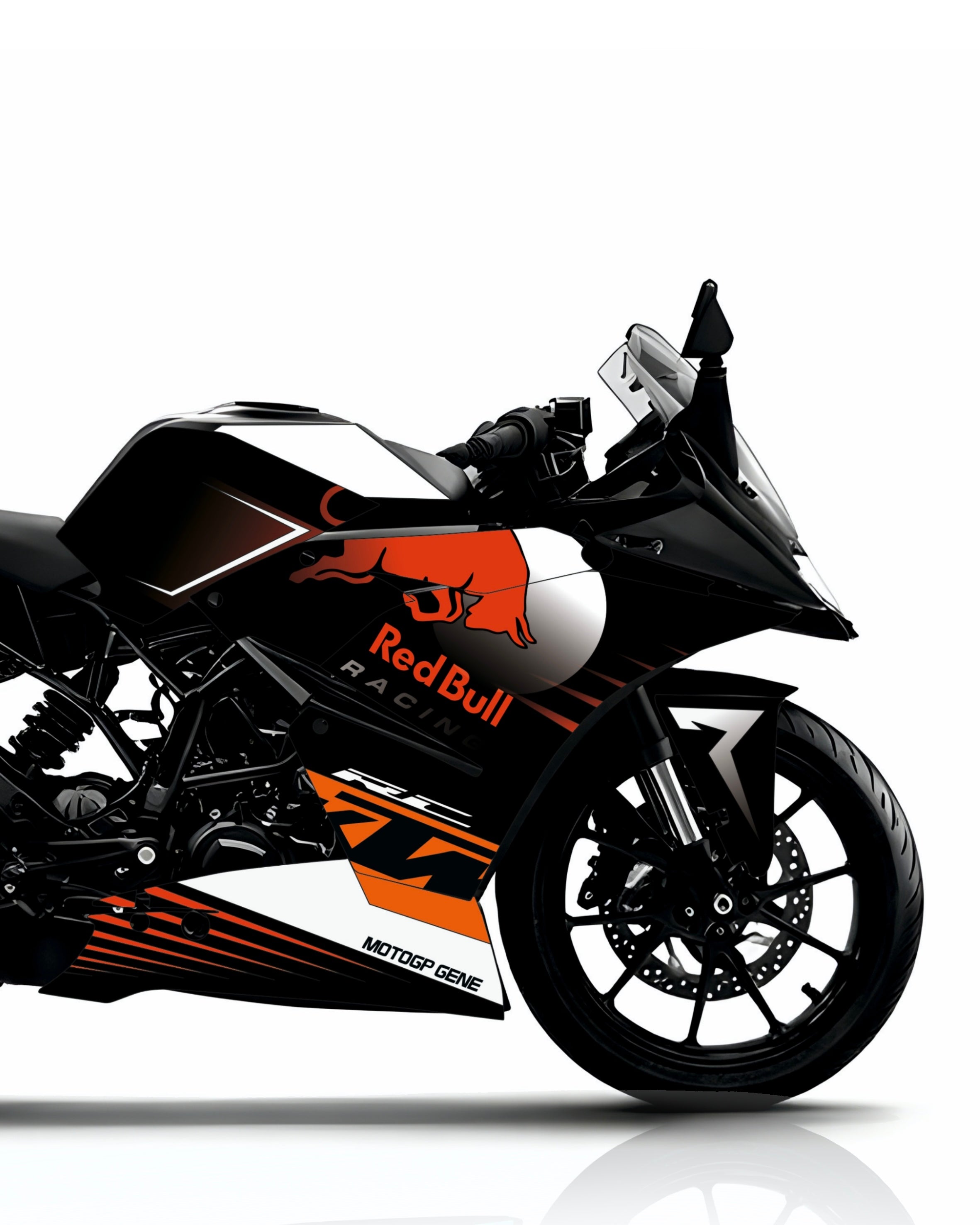 KTM RC 125-200-390 Bull Racing Edition Wrap Kit MotoGP Style