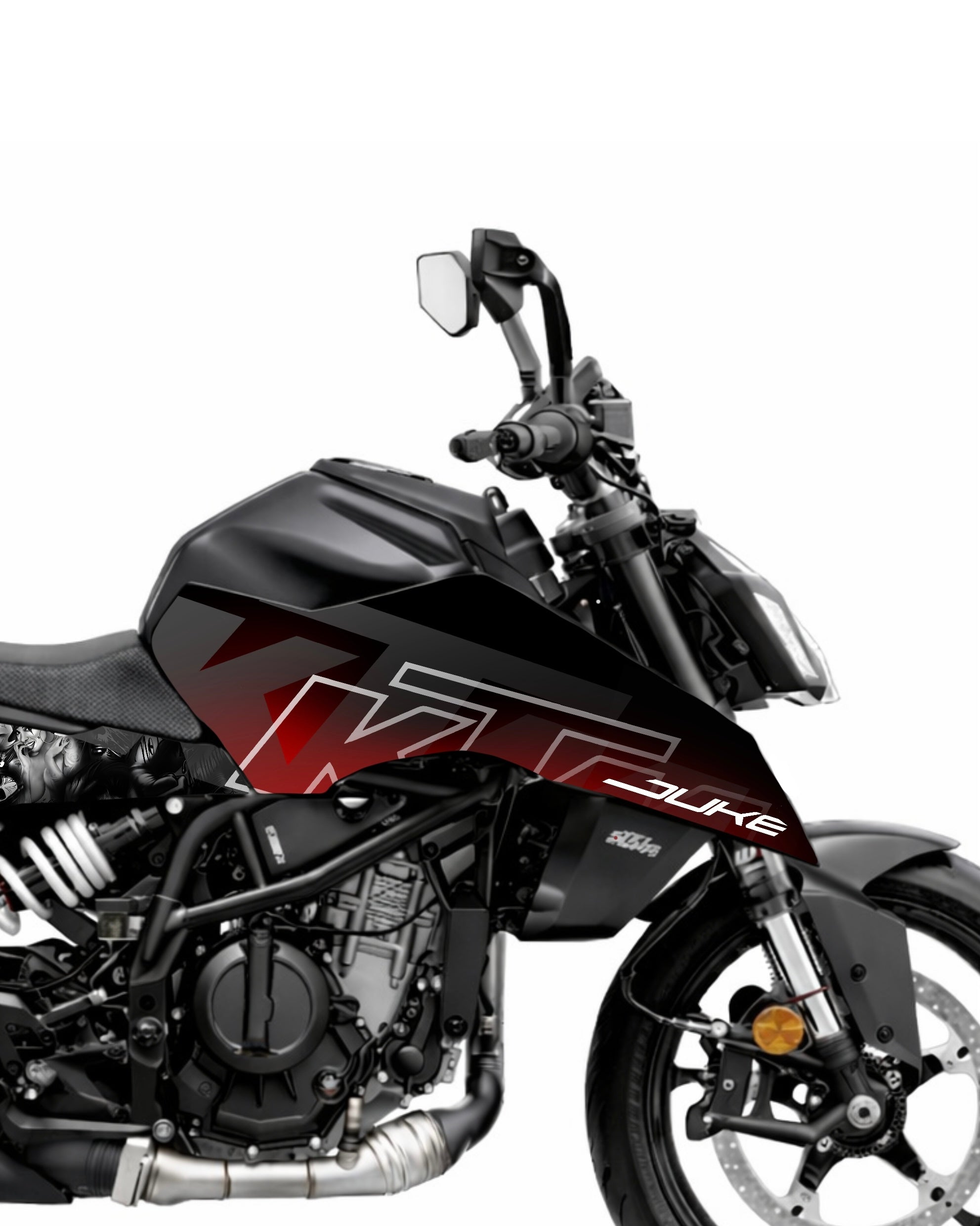 Duke Gen 3 Crimson Shadow Wrap Kit