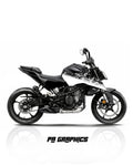 KTM DUKE B&W Wrap Kit