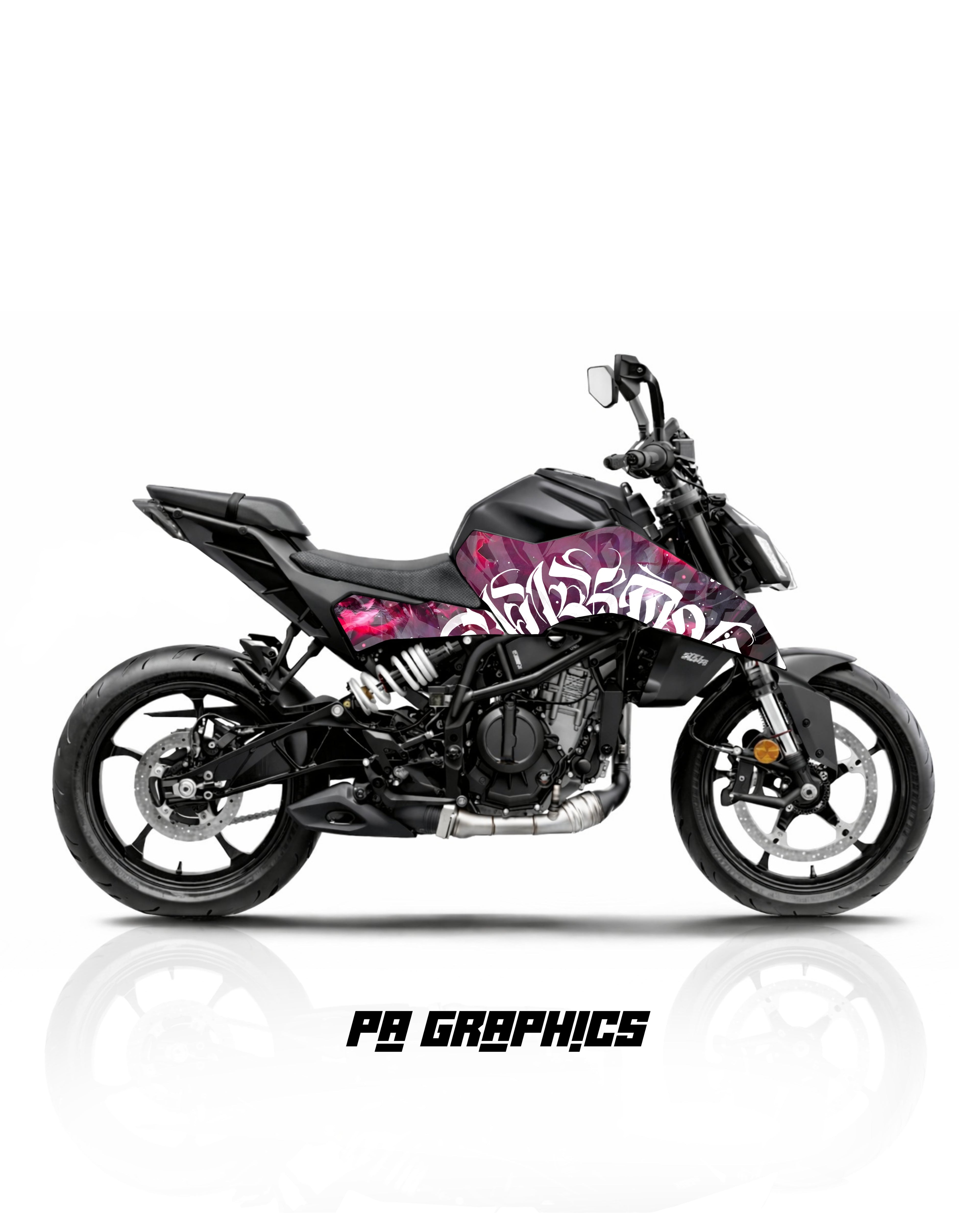 Duke Gen 3 Crimson Graffiti Wrap Kit