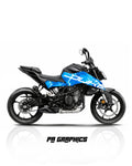 Duke Gen 3 Blue Storm Graffiti Wrap Kit