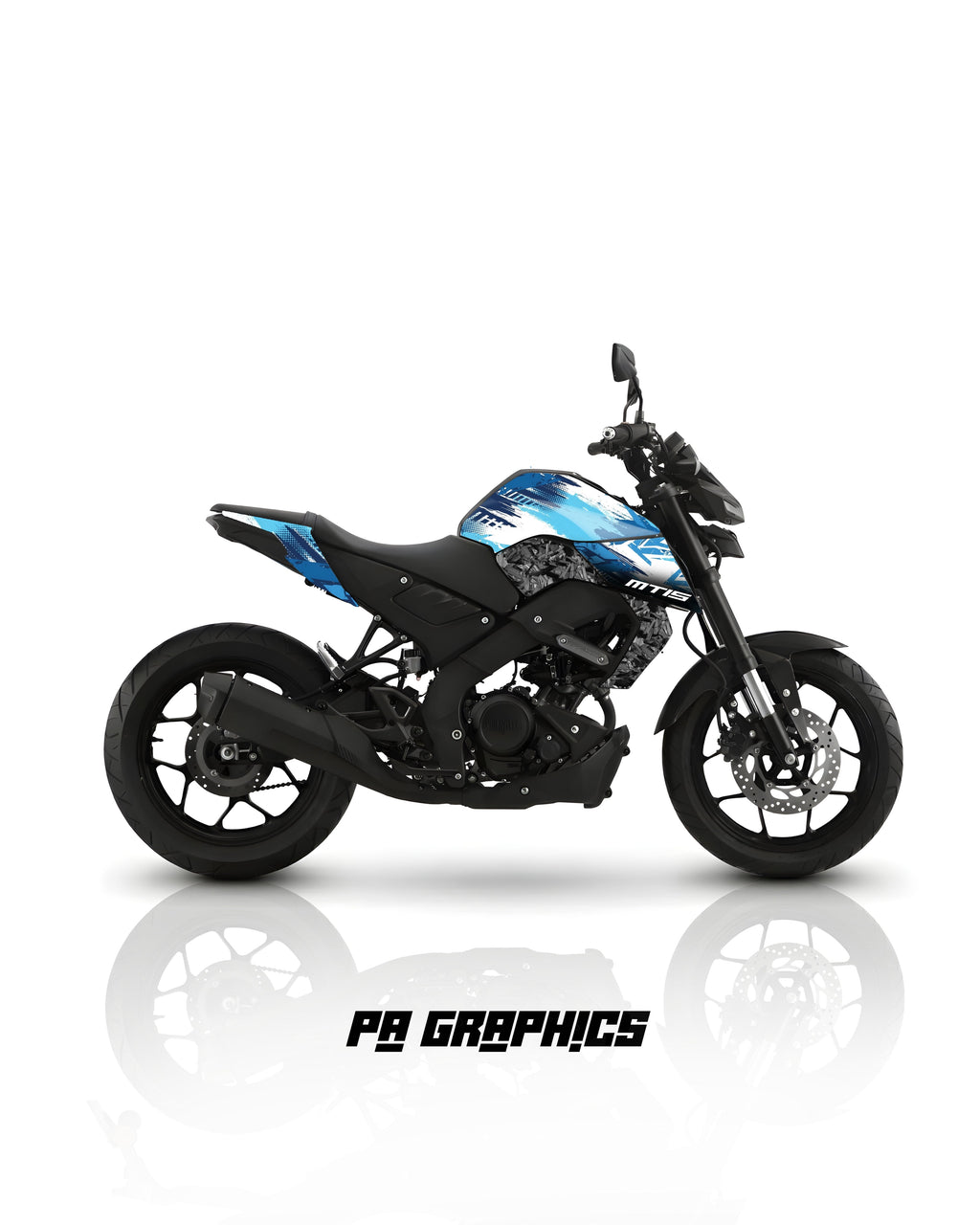 MT-15 Aqua-Blue Wrap kit