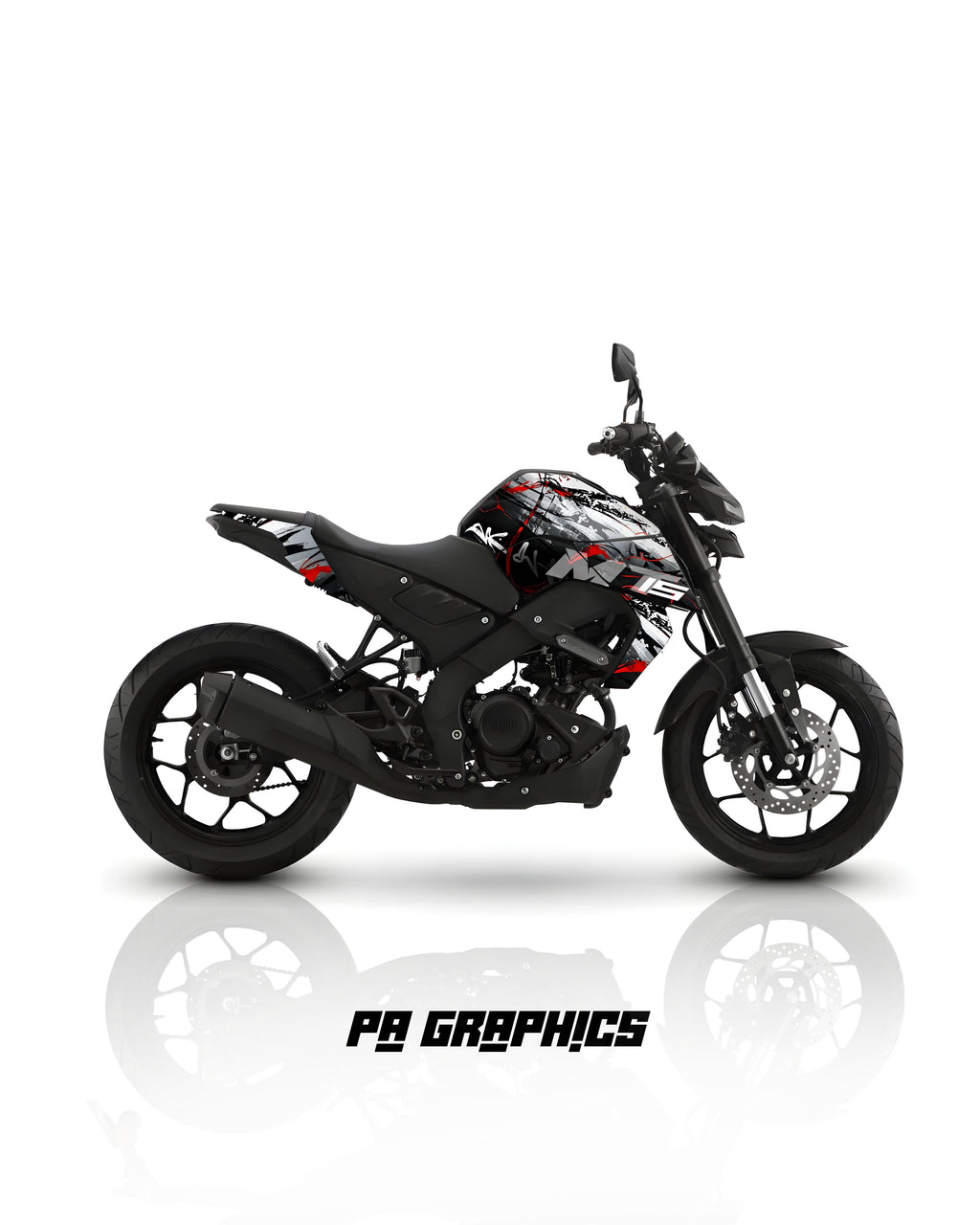 MT-15 Urban Shadow Strike Wrap Kit