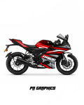 R15 V4 Racing Blaze Wrap Kit