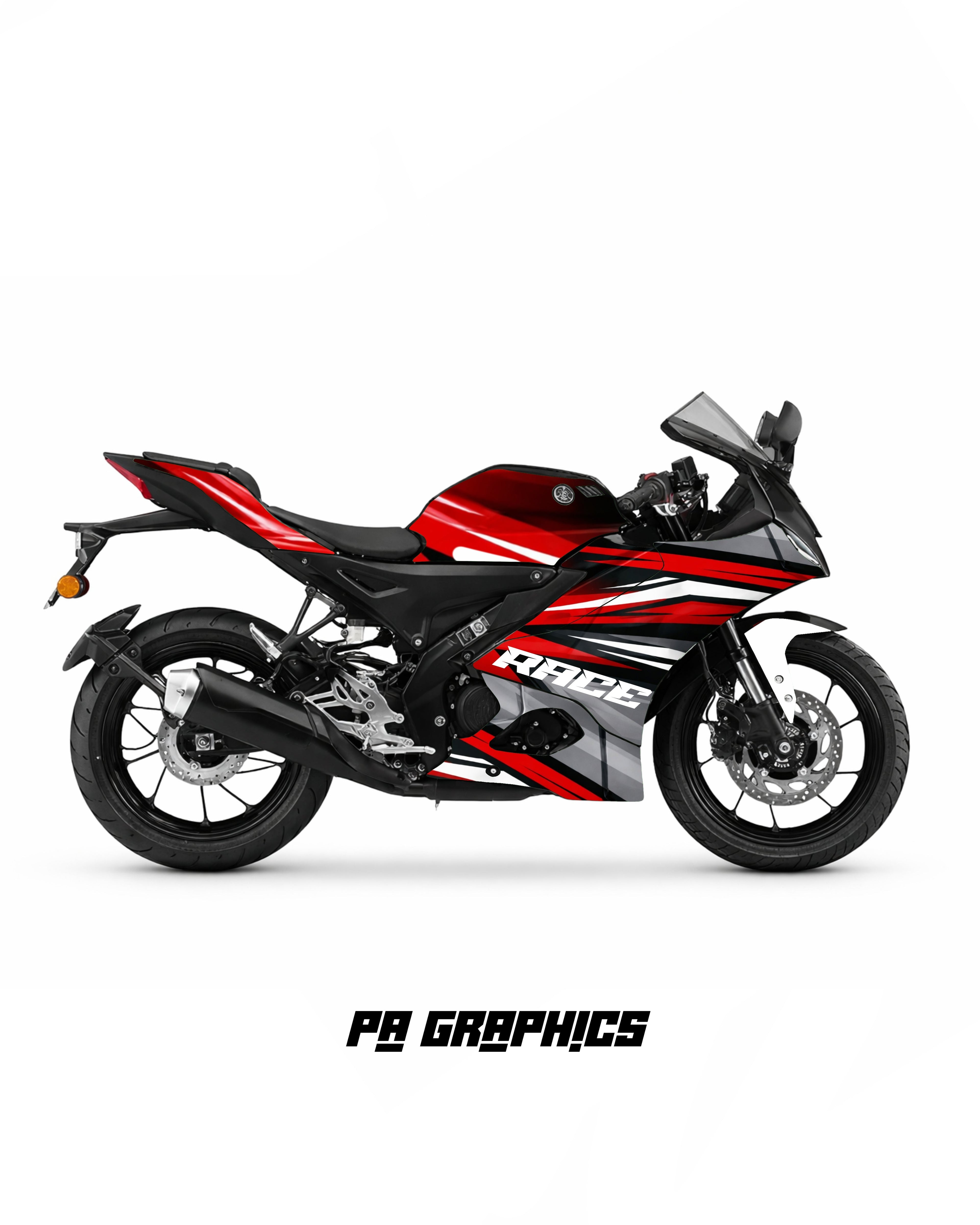 R15 V4 Racing Blaze Wrap Kit
