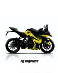 KTM RC 125-200-390 Neon Wrap Kit