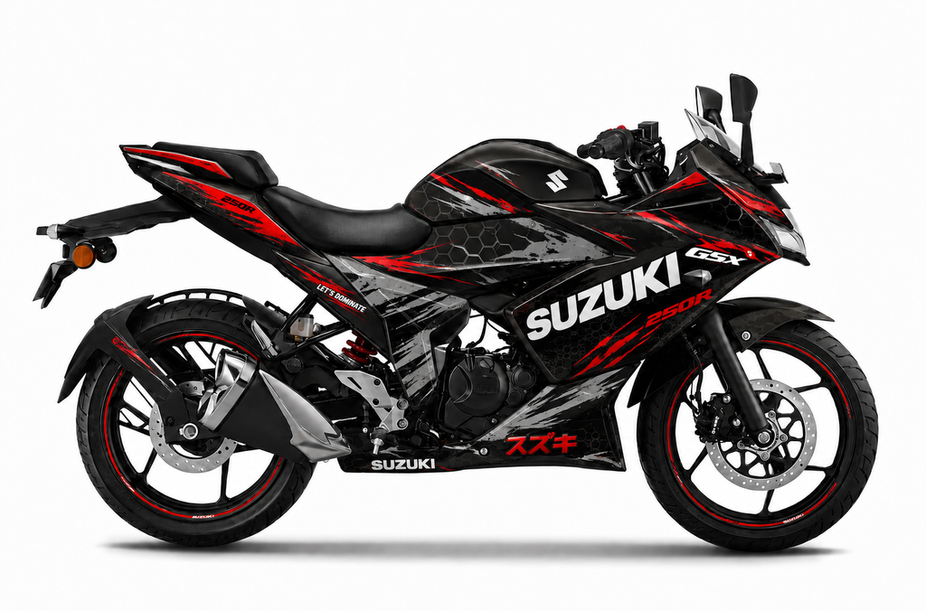 Decal Kit for Suzuki Gixxer SF
