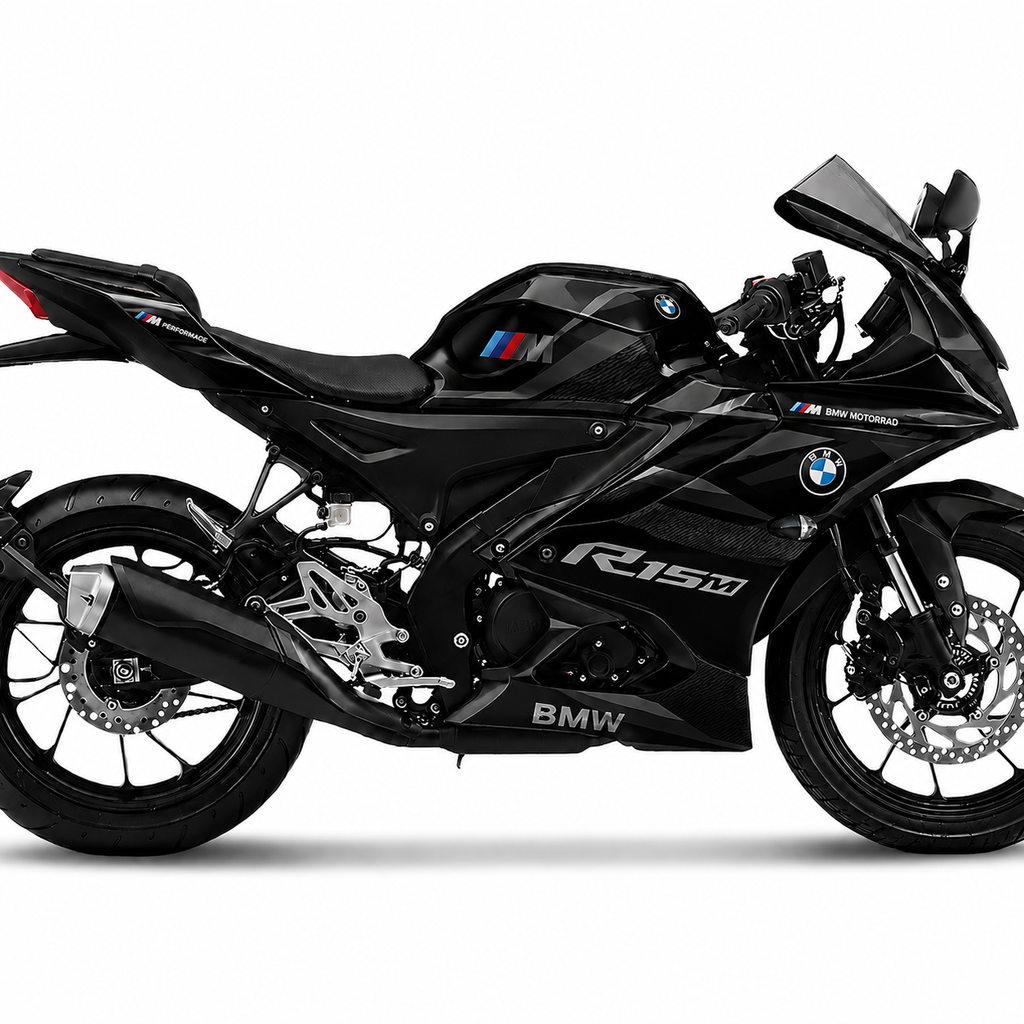 BMW Black Decal Kit for R15 M